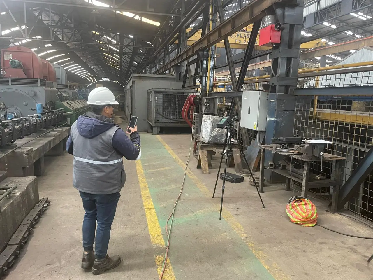 Monitoreo de diferentes riesgos laborales — Novacero